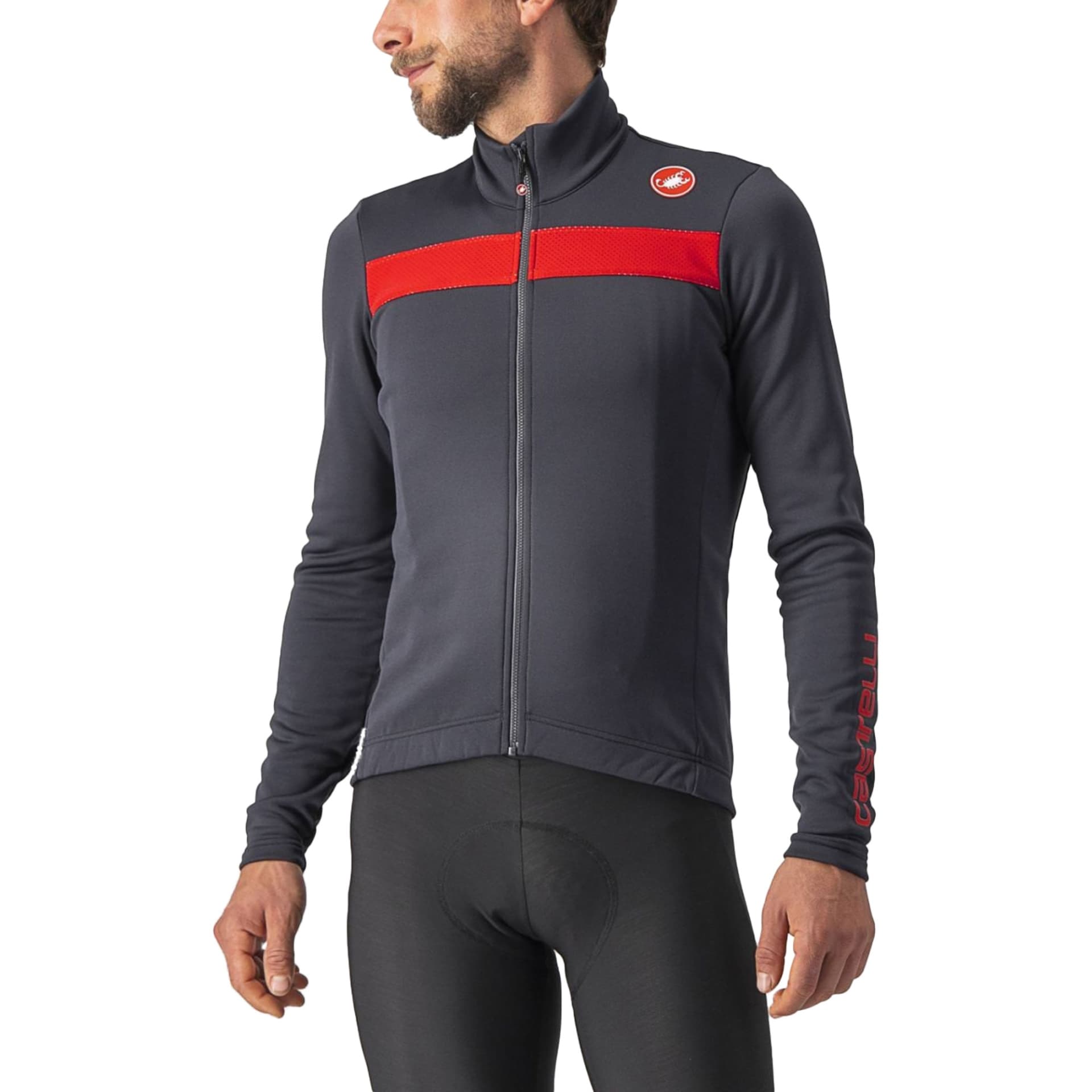 Castelli Puro 3 Jersey Warmes Langarmtrikot