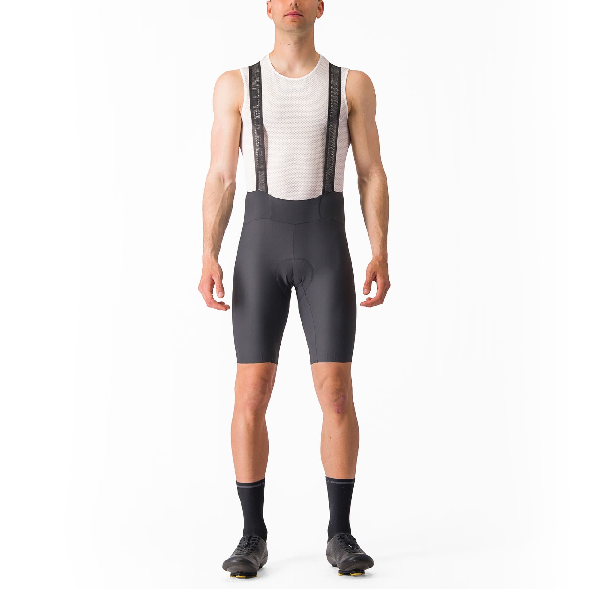Castelli Espresso Bibshort Kurze Herren Trägerhose mit Polster