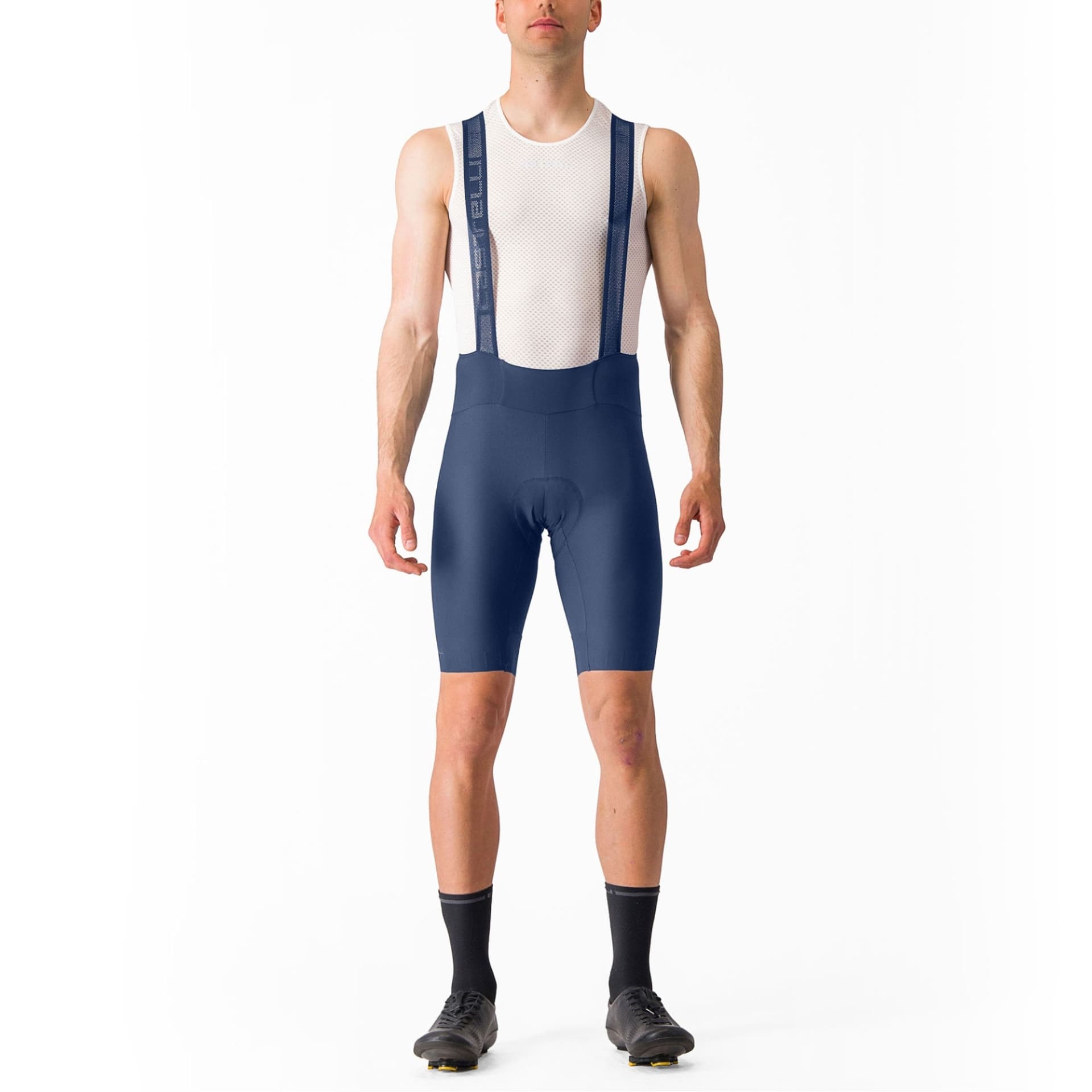 Castelli Espresso Bibshort Kurze Herren Trägerhose mit Polster