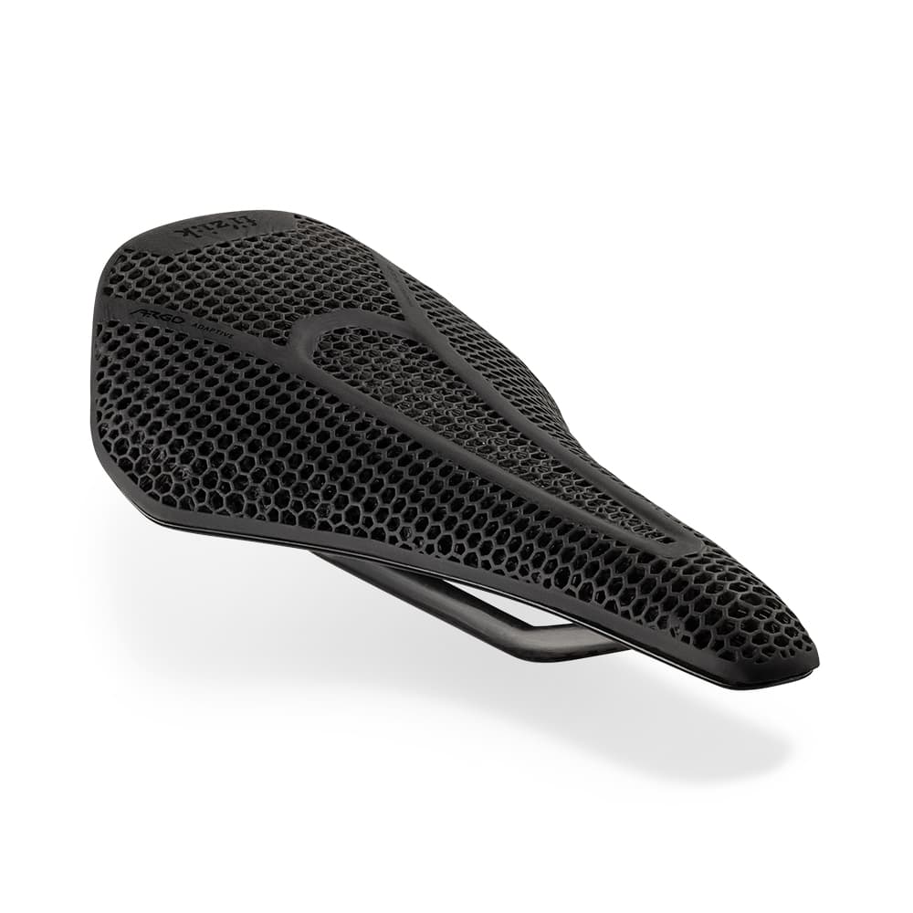FIZIK Vento Argo 00 Adaptive Rennrad-Sattel Carbon 3D-gedruckte Polsterung Short-Nose 265x150 Millimeter schwarz