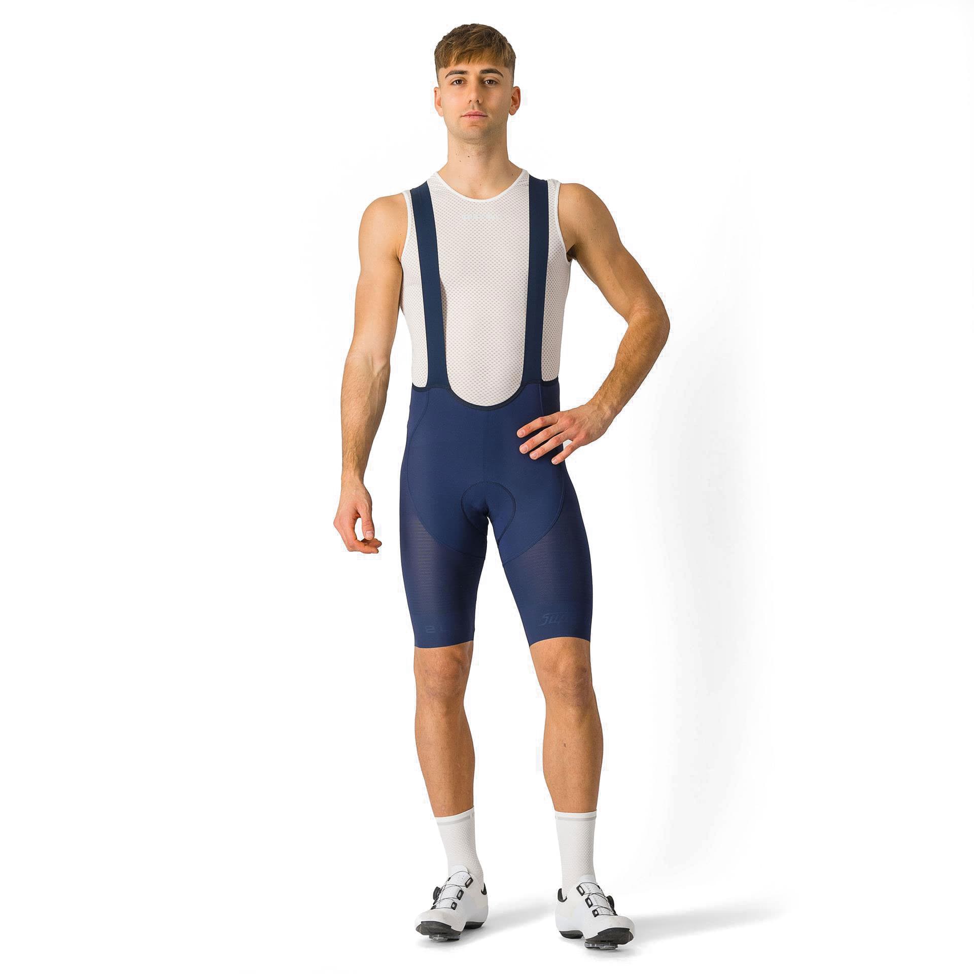 Castelli Superleggera Bibshort Kurze Herren Trägerhose mit Polster