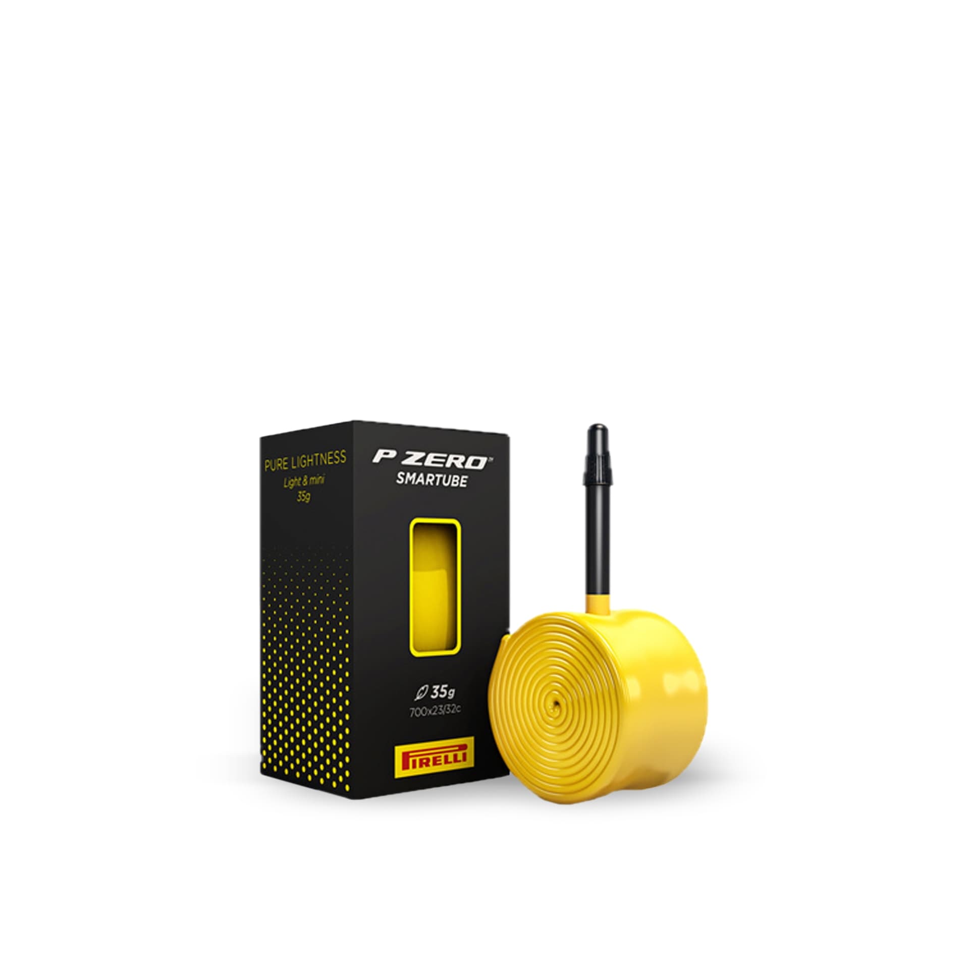 Pirelli P ZERO SmarTube 28" Schlauch, 80 mm SV Ventil, 35 g - Ultraleichter TPU-Rennrad-Schlauch