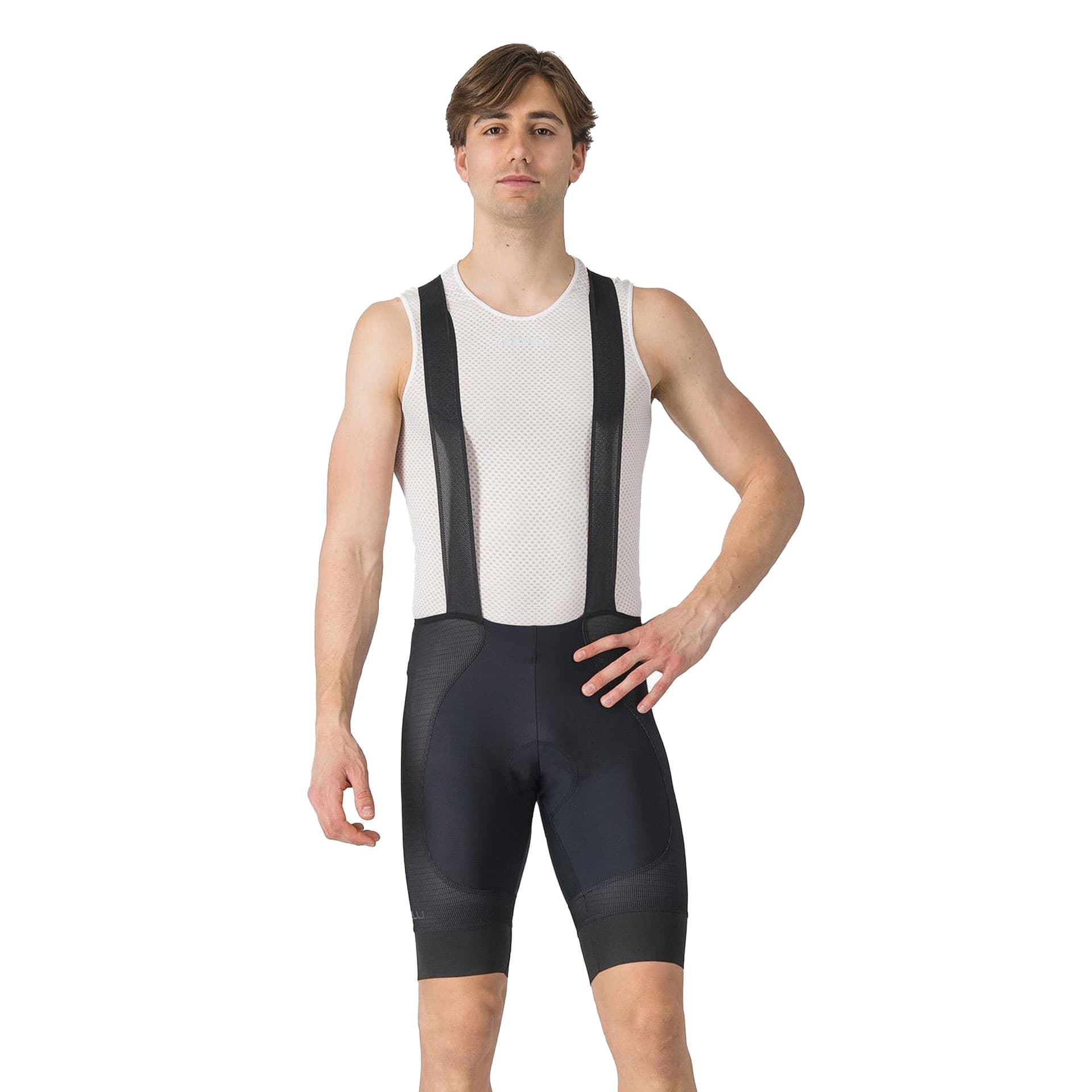Castelli A/C Bibshort Kurze Herren Trägerhose mit Polster