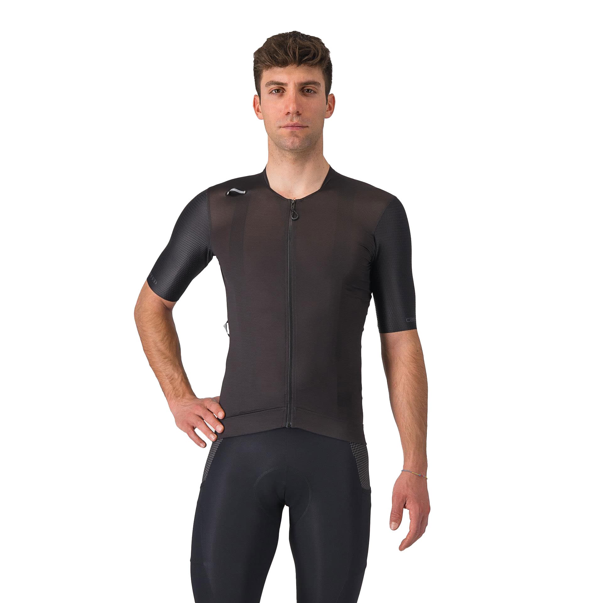 Castelli Unlimited Pro Jersey Herren Gravel Trikot mit integrierter Trinktasche