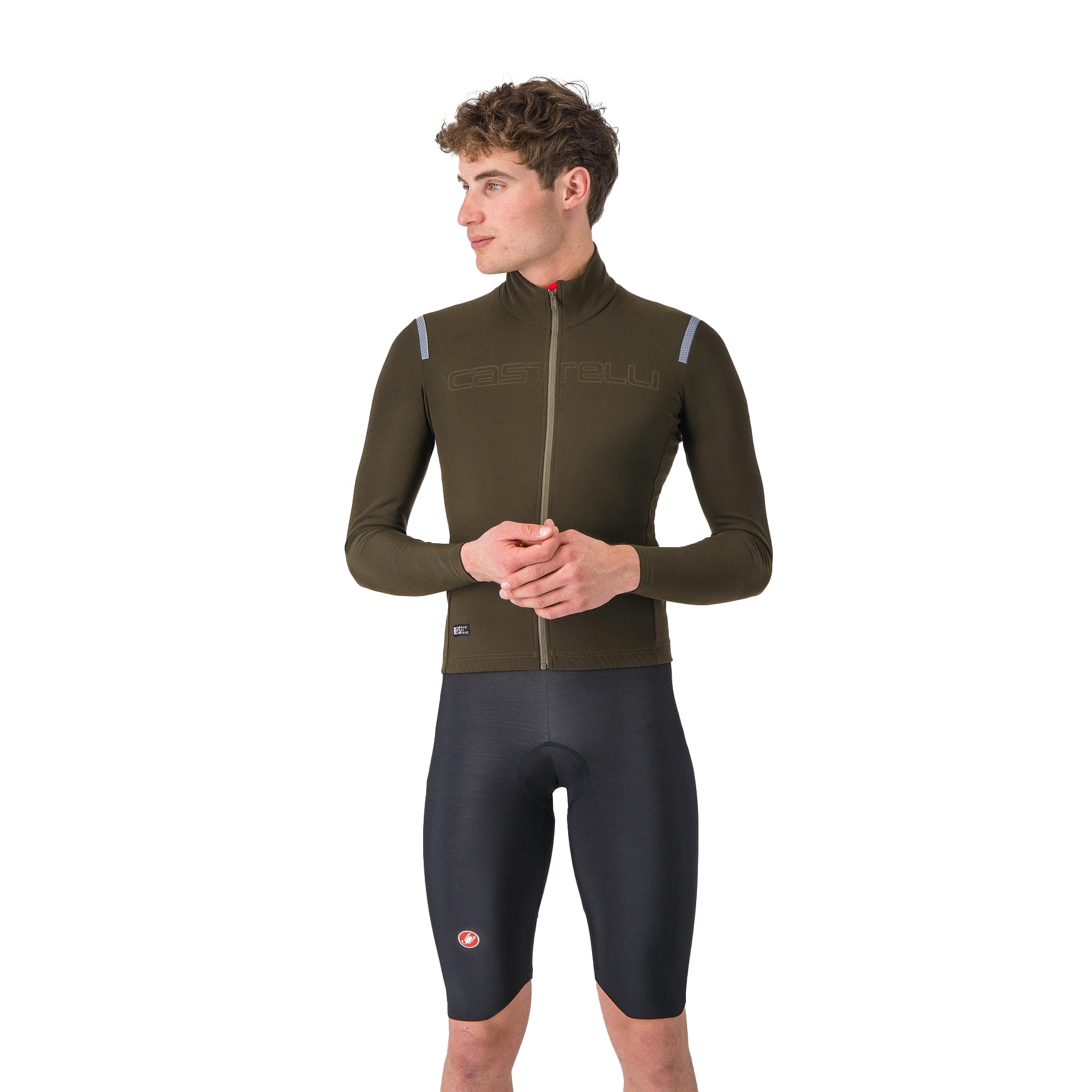 Castelli Omloop Thermal Bibshort Herren Trägerhose für Frühling & Herbst