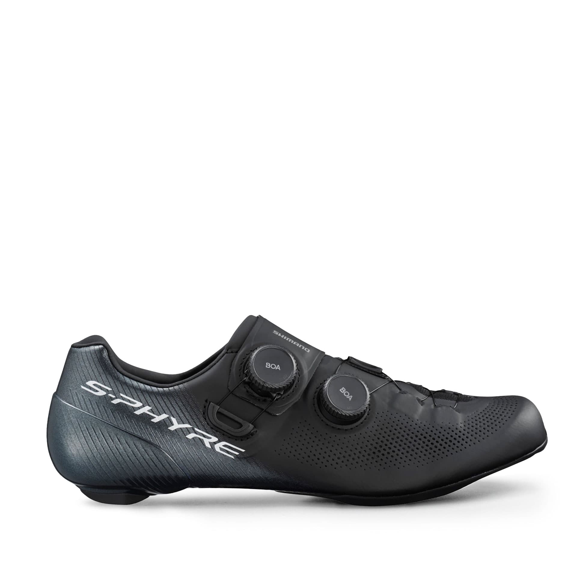 SHIMANO Fahrradschuhe RC903 Damen/Herren Road SPD-SL, Größe 39, Schwarz