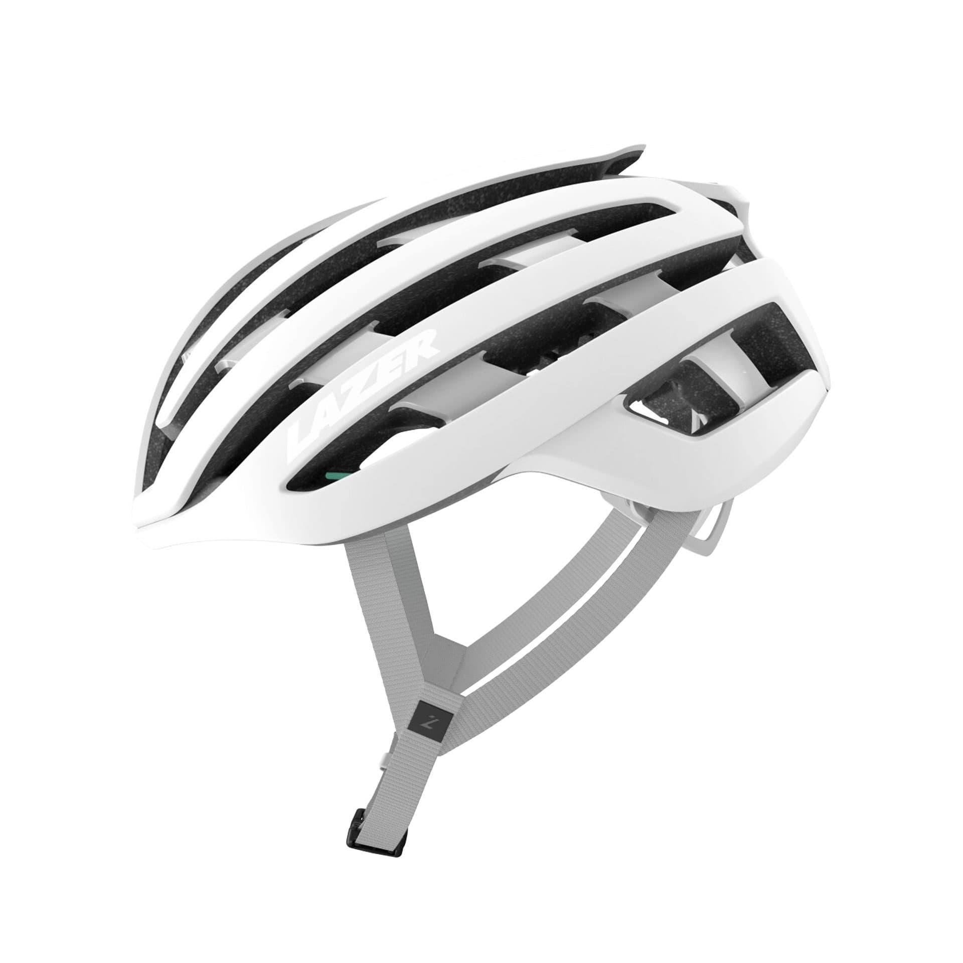 LAZER Z1 KinetiCore white - ultraleichter Rennradhelm mit Rotationsaufprallschutz