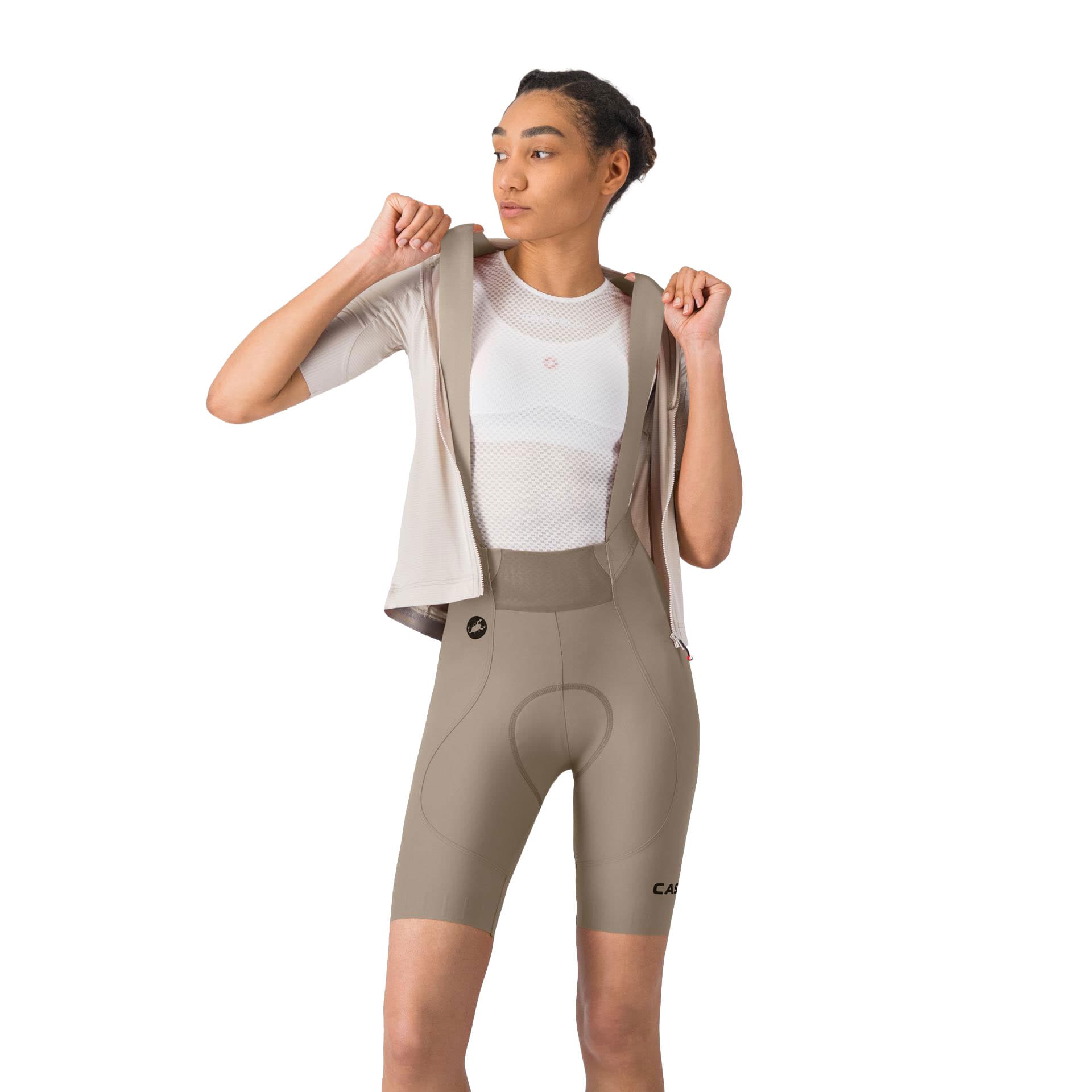 Castelli Espresso 2 W DT Bibshort Kurze Trägerhose Frauen