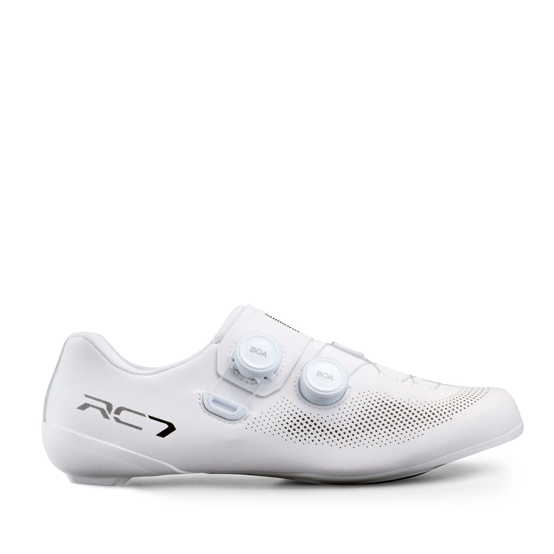 SHIMANO Fahrradschuhe RC703 Herren/Damen Road SPD-SL 43 Weiß - präzise Passform & maximale Performance