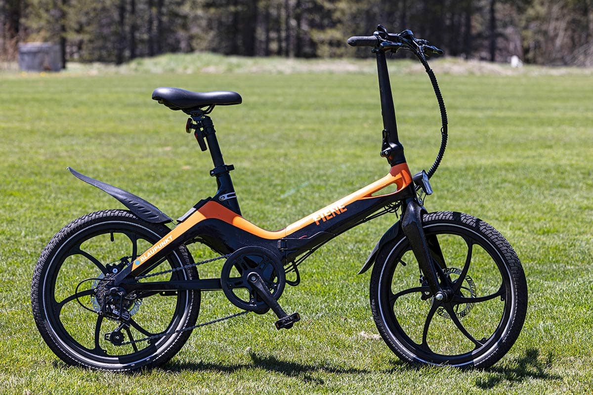 Blaupunkt FIENE® 20 Zoll Faltbares E-Bike Orange/Schwarz – Refurbished