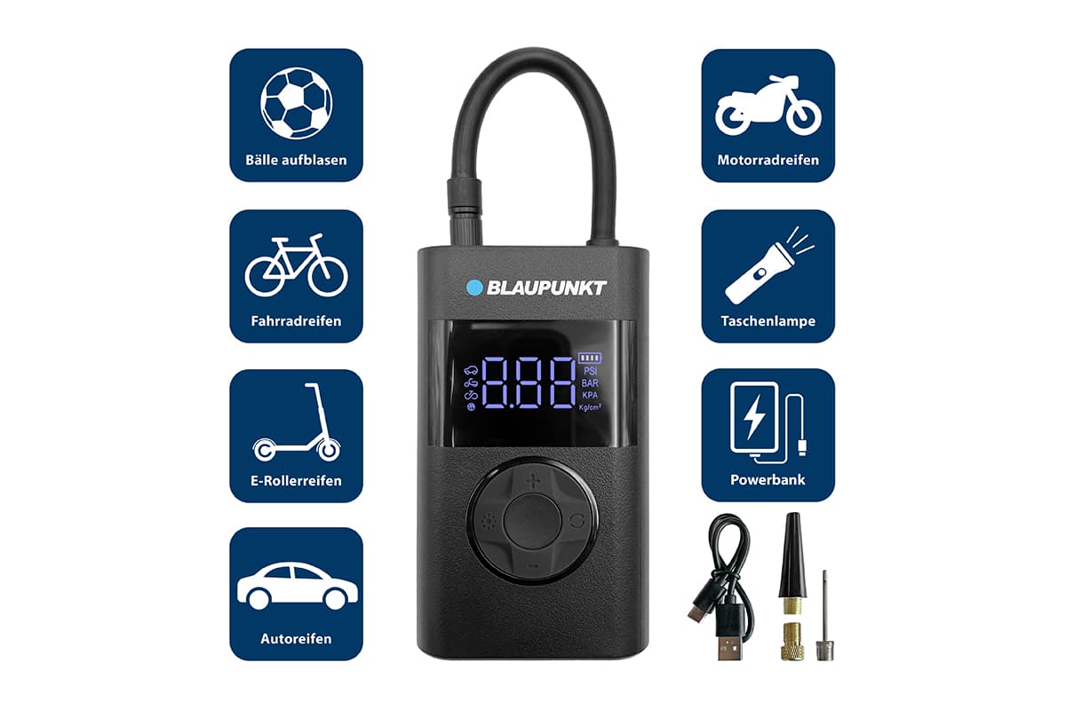 Blaupunkt Akku-Luftpumpe TPM 124