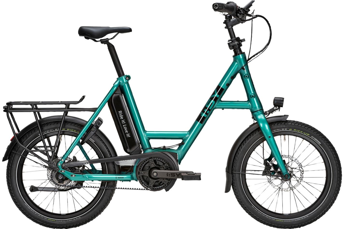 E-Bike    - i:SY E5 ZR F Kompakt opal green