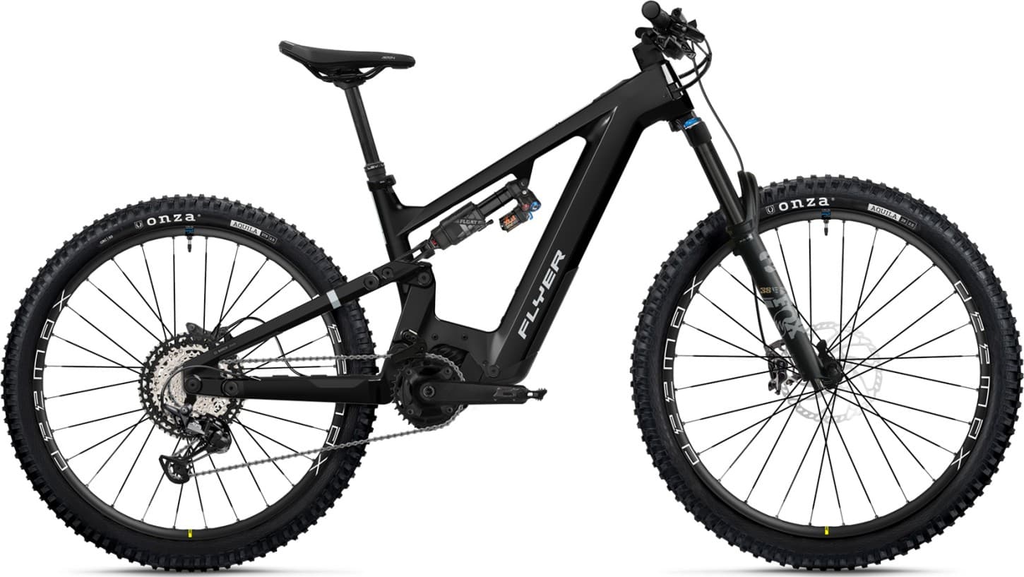E-Mountainbike  - Flyer Uproc EVO X 8.70 black    - 48 cm