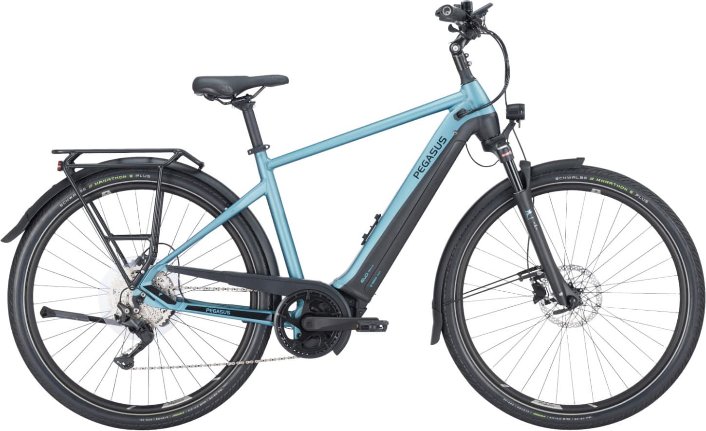 E-Bike  - Pegasus Premio EVO 10 Lite Herren blau   - 50 cm