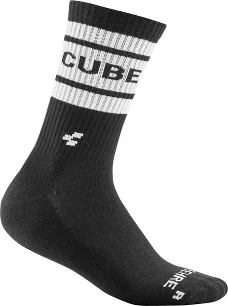 Cube Socken After Race High Cut Schwarz Modell 2025