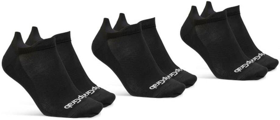 GRIPGRAB Classic No Show Sommer Socken 3er-Pack Schwarz Modell 2026