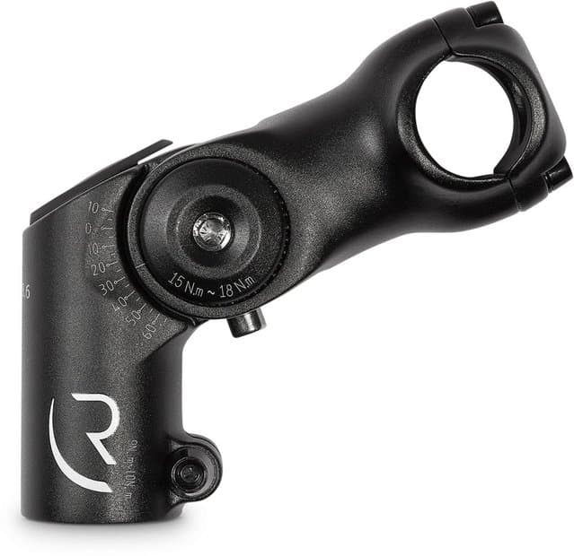 Cube RFR erhöhter verstellbarer Vorbau TREKKING Schwarz Modell 2025