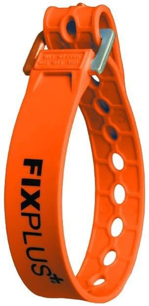 FIXPLUS Strap Gummizurrband, 35x2.3 cm Orange Modell Aktion