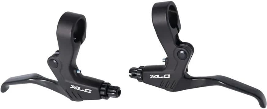 XLC Bremshebelset BL-V01 2-Finger, Alu, Rapidfire, V-Brake Schwarz Modell 2024
