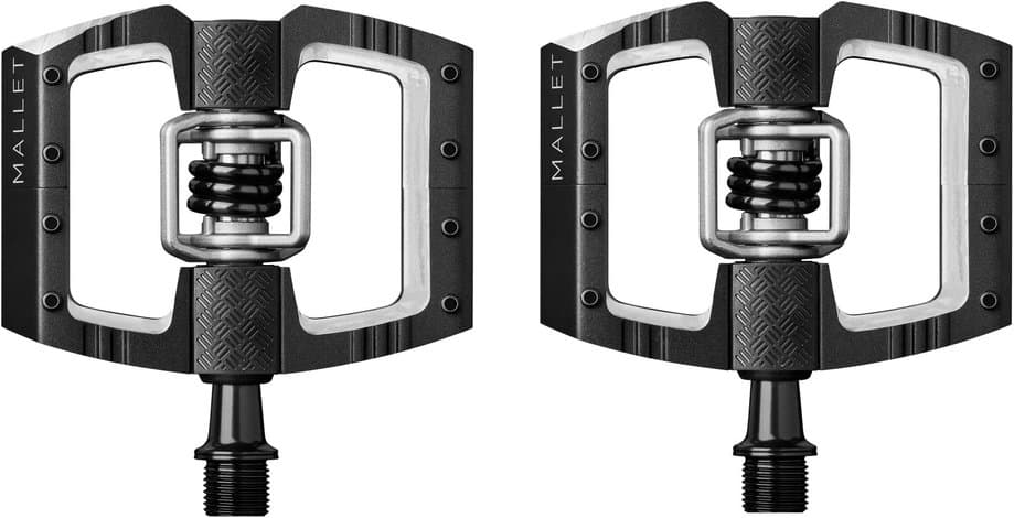Crankbrothers Mallet DH Klick-Pedale Schwarz Modell 2026