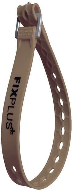 FIXPLUS Strap Gummizurrband, 66x2.3 cm Braun Modell Aktion