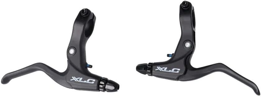 XLC Comp Bremshebelset BL-V12 2-Finger, Alu, Rapidfire, V-Brake Schwarz Modell 2024