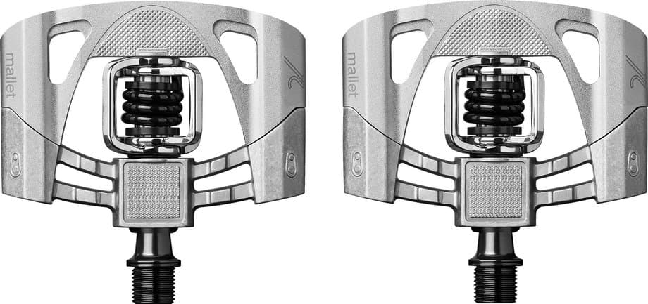 Crankbrothers Mallet 2 Klick-Pedale Silber Modell 2026