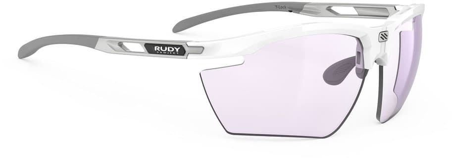 Rudy Project Magnus White Gloss - ImpactX 2 Photochromic Laser Purple Weiß Modell 2026