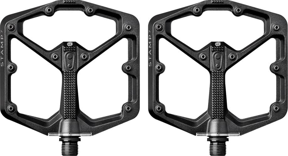 Crankbrothers Stamp 7 Large Plattform-Pedale Schwarz Modell 2026