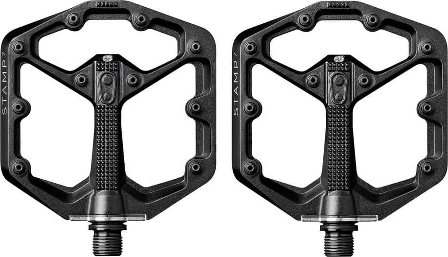 Crankbrothers Stamp 7 Small Plattform-Pedale Schwarz Modell 2026