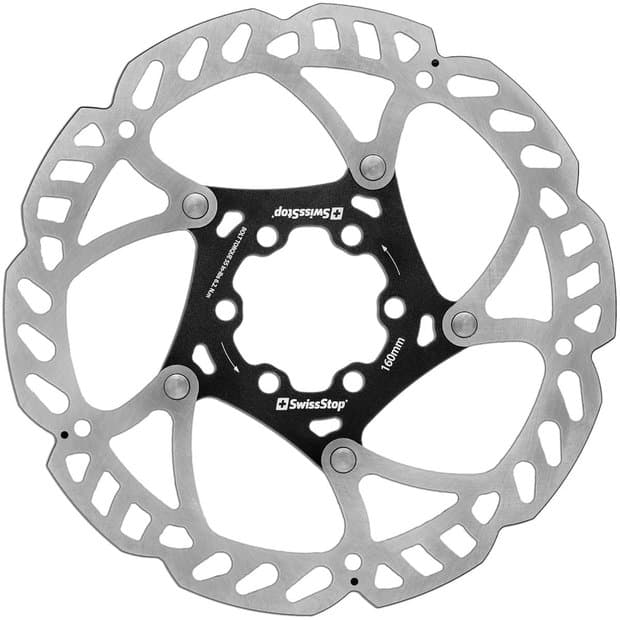 SWISSSTOP Bremsscheibe Catalyst Pro 6-Loch 140 mm Silber Modell 2024