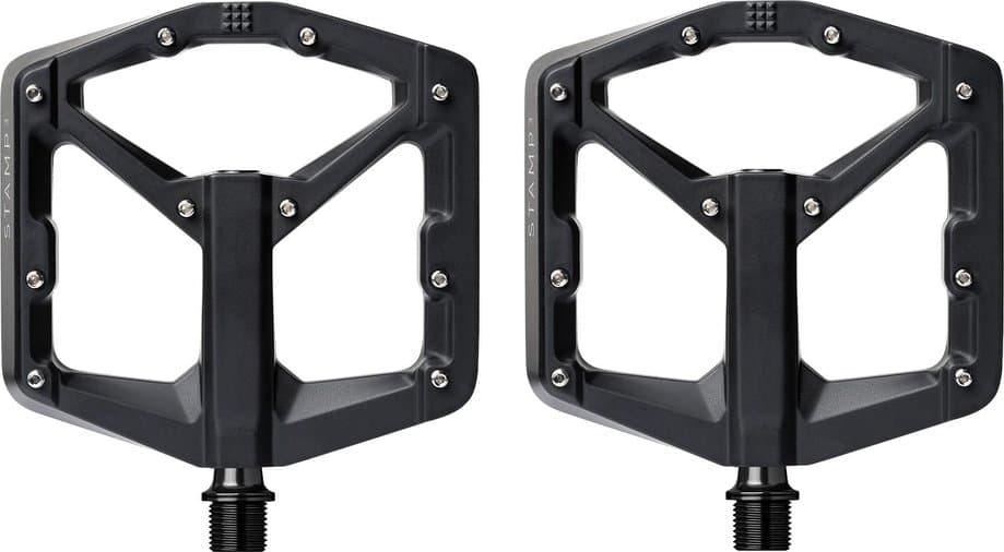 Crankbrothers Stamp 3 Large Magnesium Plattform-Pedale Schwarz Modell 2026