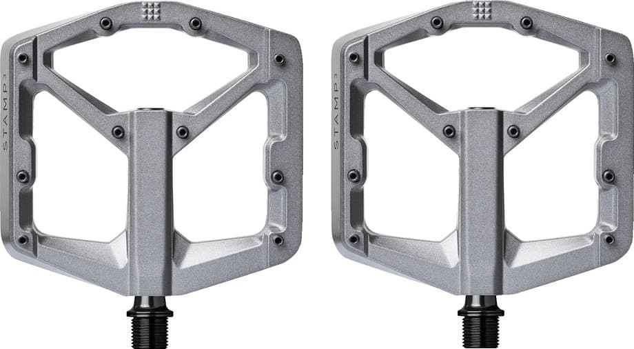 Crankbrothers Stamp 3 Large Magnesium Plattform-Pedale Grau Modell 2026