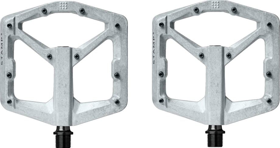 Crankbrothers Stamp 2 Large Plattform-Pedale Silber Modell 2026