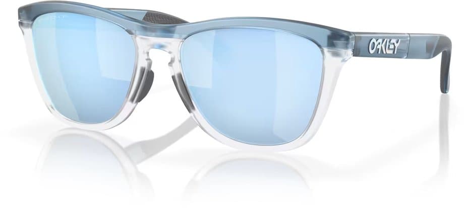 Oakley Frogskins Range Trans Stonewash/Clear/Prizm Deep Water Pol Grau Modell 2026