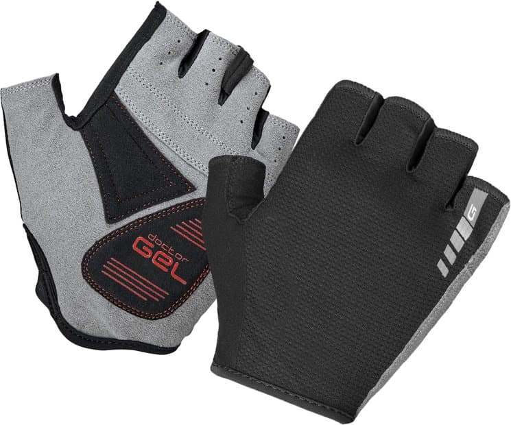 GRIPGRAB EasyRider Padded Kurzfinger Handschuhe Schwarz Modell Aktion