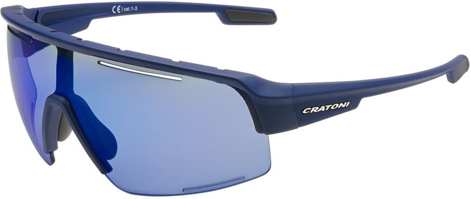 Cratoni C-Matic NXT photochromic blue rubber/clear - blue mirror Blau Modell 2026