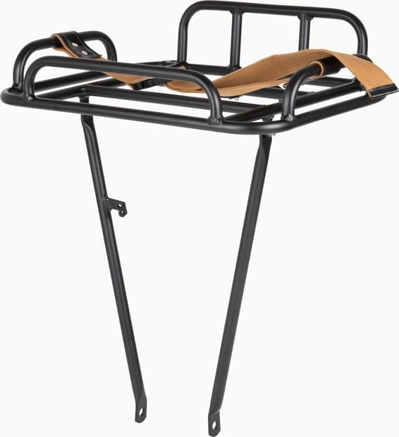 AtranVelo Vorderrad Transportgepäckträger Cargo Extra Schwarz Modell 2025