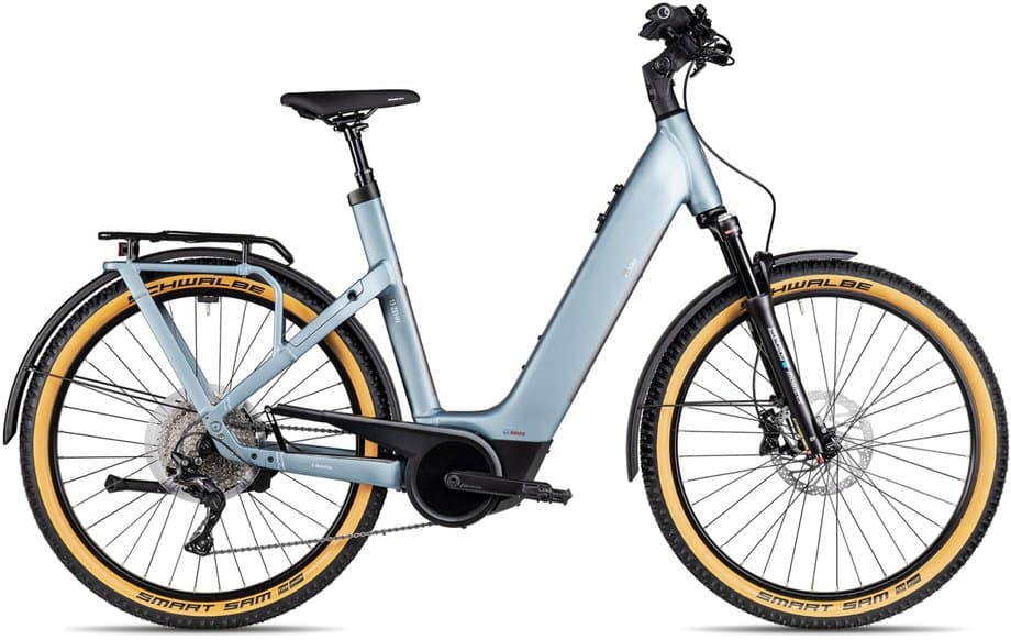 E-Bike Manufaktur 13ZEHN Cross Wave Blau Modell Aktion