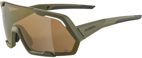 Alpina Rocket Q-Lite olive matt / bronce mirror lens Grün Modell 2025
