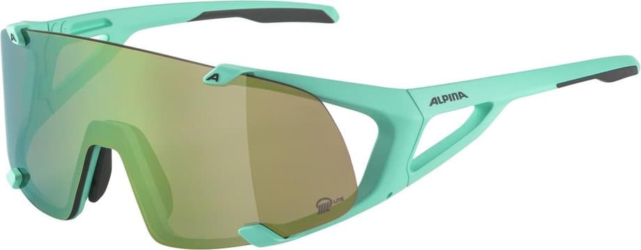 Alpina Hawkeye S Q-Lite turquoise matt / green mirror lens Türkis Modell 2024
