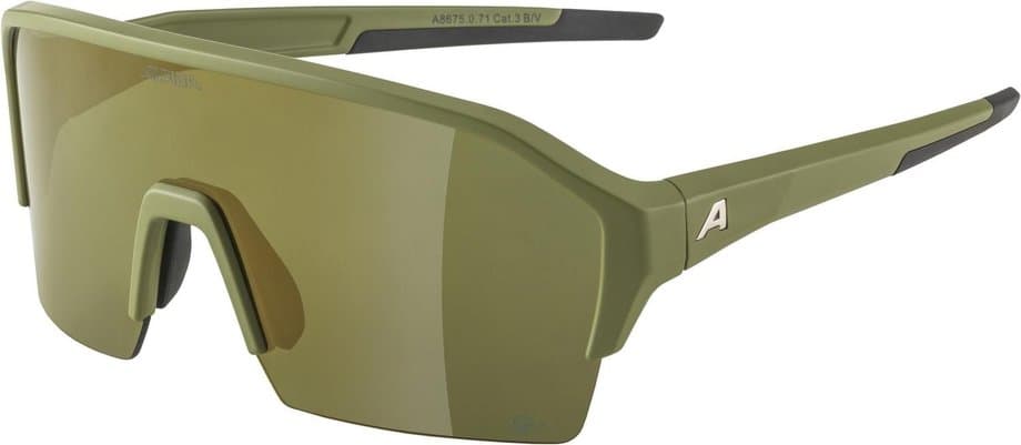 Alpina Ram HR Q-Lite olive matt / gold mirror lens Grün Modell 2024