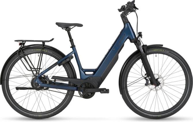 E-Bike Manufaktur 5NF Blau Modell Aktion