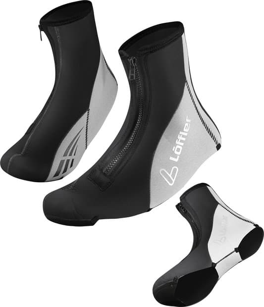 Löffler Cycling Überschuhe Schwarz Modell 2025