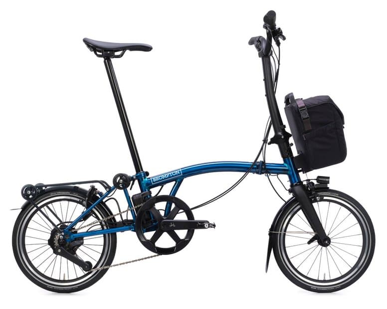 Brompton Electric P Line e-Motiq Urban Blau Modell 2026