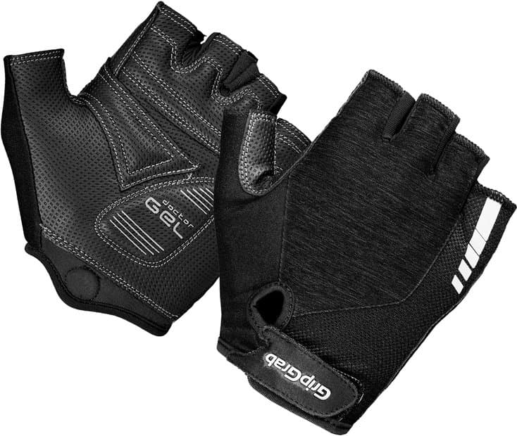 GRIPGRAB Women's ProGel Padded Kurzfinger Handschuhe Schwarz Modell Aktion