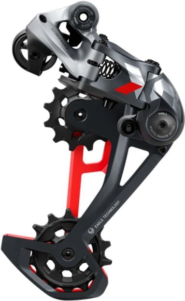 SRAM Schaltwerk X01 Eagle 12-fach Rot Modell Aktion
