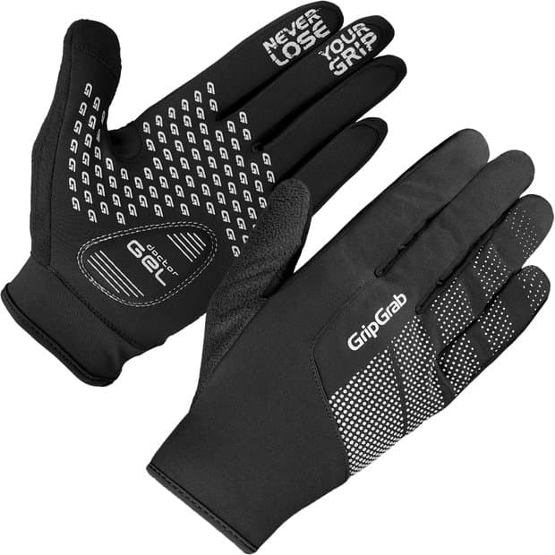 GRIPGRAB Ride Windproof Spring-Autumn Langfinger Handschuhe Schwarz Modell 2024