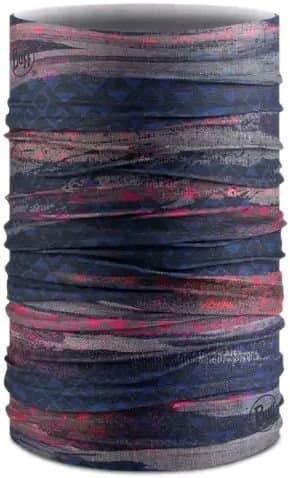 Buff Original EcoStretch Multifunktionstuch Blau Modell Aktion