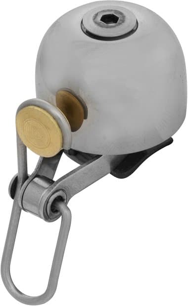 Lunivo Fahrradklingel Messing - klein Silber Modell 2024
